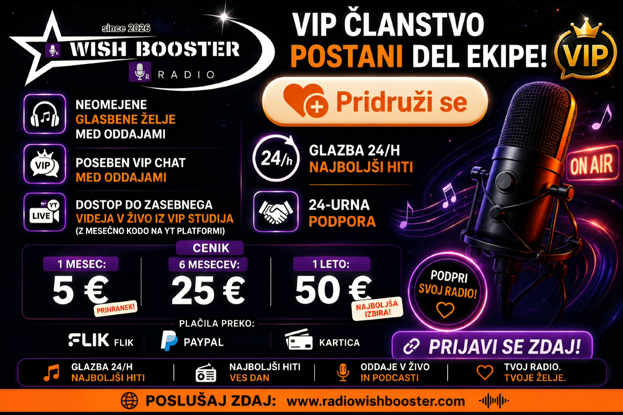 VIP Članstvo